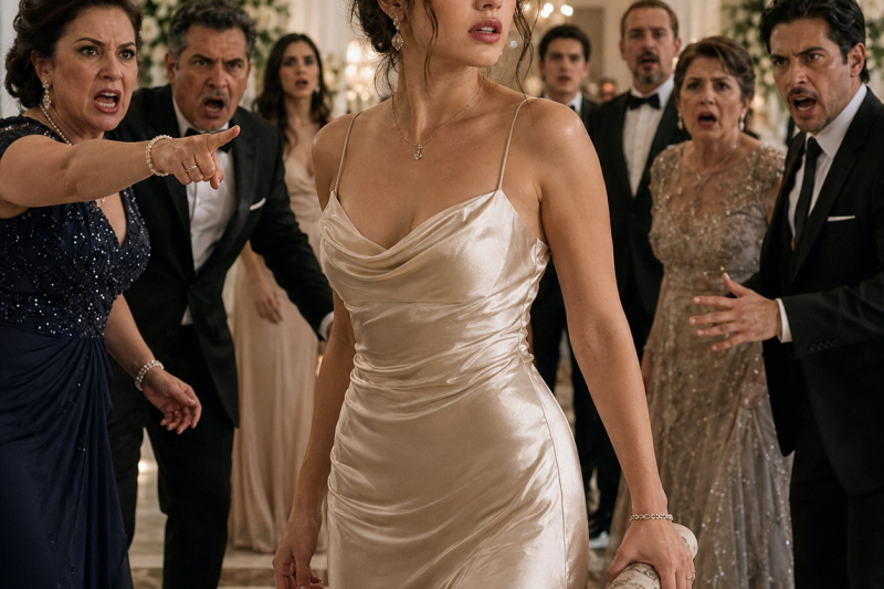 En la boda de su hermano me llamaron hija de un ladrón frente a todos, pero lo que descubrí bajo una pintura falsa hizo temblar a toda su poderosa familia…