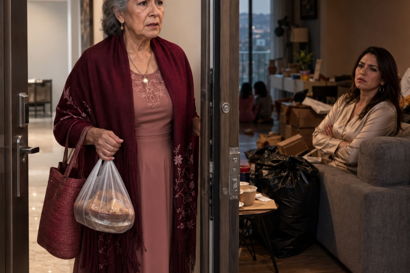 En mi cumpleaños 65 fui a ver por qué mi hijo ya no me llamaba; al abrir su departamento encontré a mis nietos escondidos entre basura y una verdad que me heló…