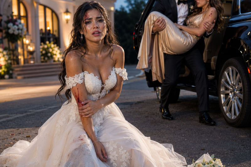 El día de mi boda quedé sangrando en la carretera y mi novio cargó primero a su amiga con un rasguño; 3 días después le cobré hasta el último centavo