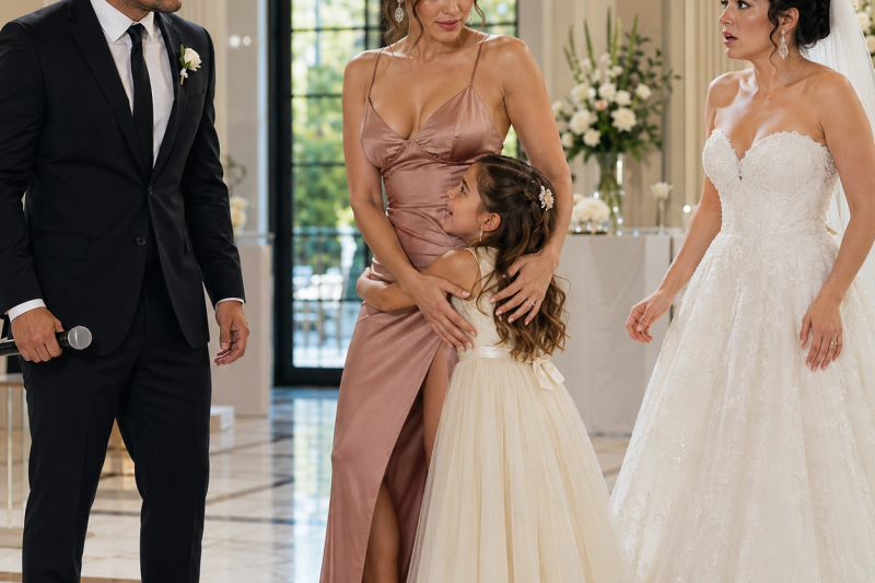 Mi exesposo me humilló en la boda de mi prima diciendo que dejarme fue su mejor decisión; entonces una niña corrió a mis brazos y reveló la verdad…