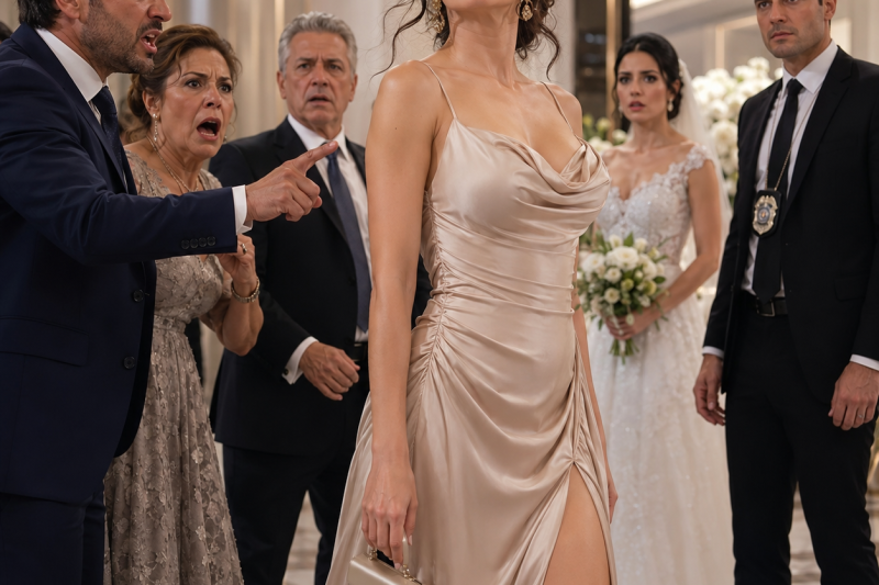 Mi esposo me llevó a la boda de su ex para humillarla con nuestra familia; no sabía que el novio era fiscal y venía por él
