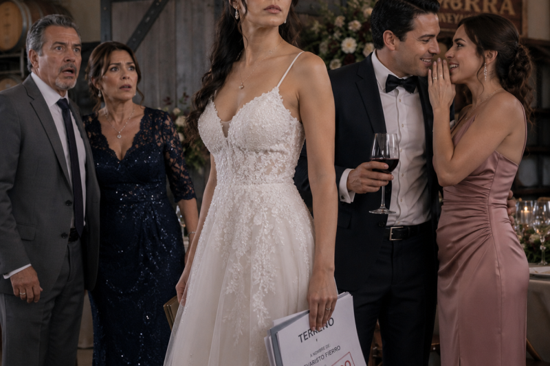Fui sola al viñedo 9 días antes de mi boda y una empleada me escondió tras la bodega; ahí escuché a mi novio y a mi mejor amiga planear robarle el terreno a mi papá