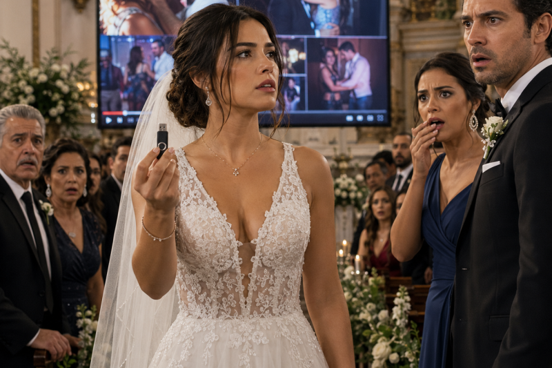 Mi prometido me engañó con mi mejor amiga y varias mujeres antes de la boda, pero no imaginó que yo mostraría todos los videos frente al altar lleno de invitados