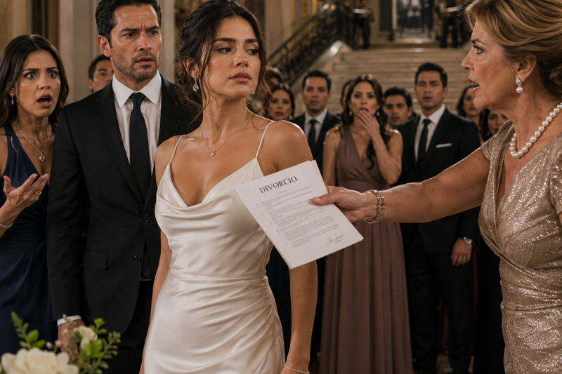 Mi suegra me entregó el divorcio en la mansión de mi esposo frente a todos, sin saber que mi apellido sostenía los bancos que financiaban su imperio entero