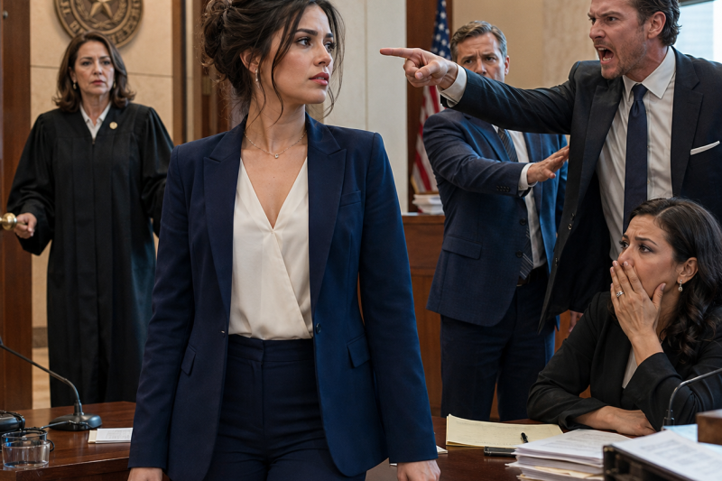 Mi esposo me llamó basura en plena corte de divorcio y dijo que mi título de doctora no cambiaba mi origen; no sabía que mi madre, jueza federal, acababa de entrar