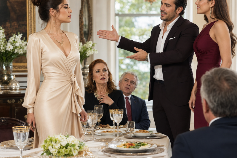 Mi esposo presentó a su amante en el almuerzo familiar como “la mujer que sí entendía su mundo”; no sabía que mi firma salvaba a toda su empresa