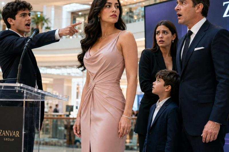 Vi a mi esposo CEO en el mall con su asistente y un niño que le dijo “papá”; 3 días después, mi hijo de 18 años destruyó su imperio en vivo