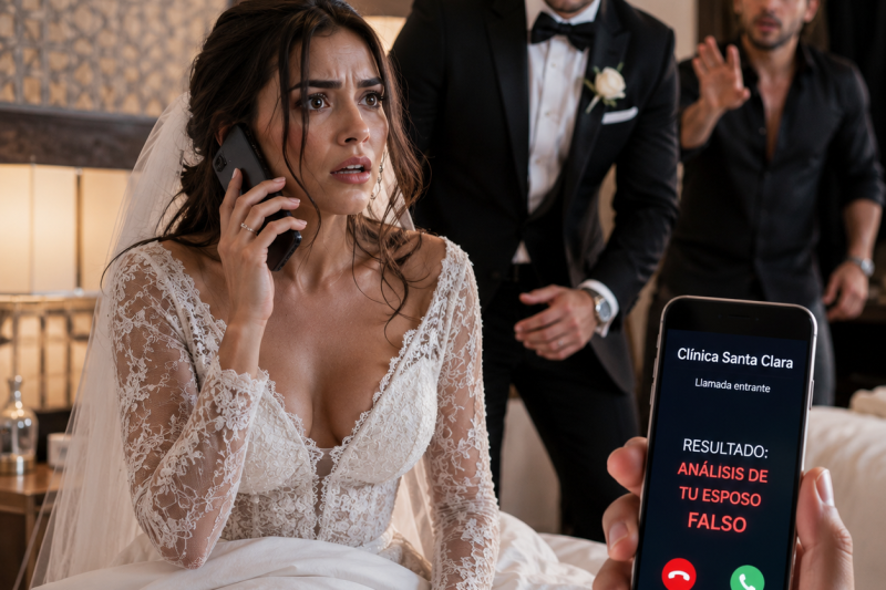 Me desperté después de mi boda con una llamada de la clínica: el análisis de mi esposo era falso y su mejor amigo había tomado la prueba por él para ocultarme algo