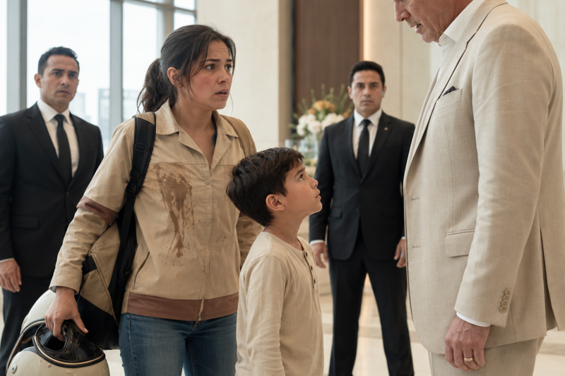 Mi hijo de 6 años abrazó las piernas del hombre más poderoso de México y gritó delante de todo su corporativo: