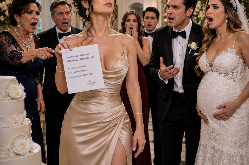 Mi ex me dejó para casarse con su secretaria embarazada, pero en plena boda alguien reveló que yo era millonaria y que ella le había prestado dinero para el banquete
