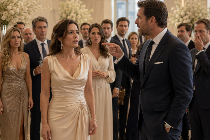 El día que mi esposo me llamó “perra comprada” frente a medio salón de empresarios, comprendí que mi matrimonio nunca había sido una familia, sino una jaula con apellido poderoso.