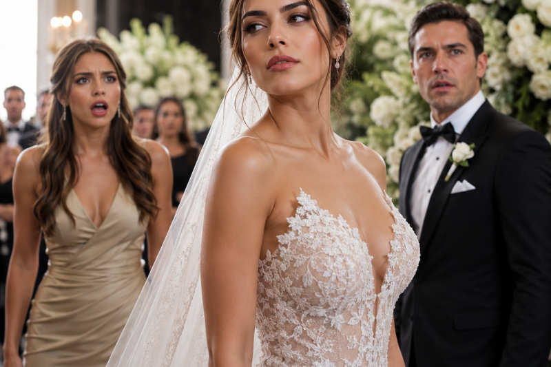 Mi exmejor amiga llegó a mi boda años después de robarme al prometido; se quedó helada al ver que el hombre del altar era su exesposo