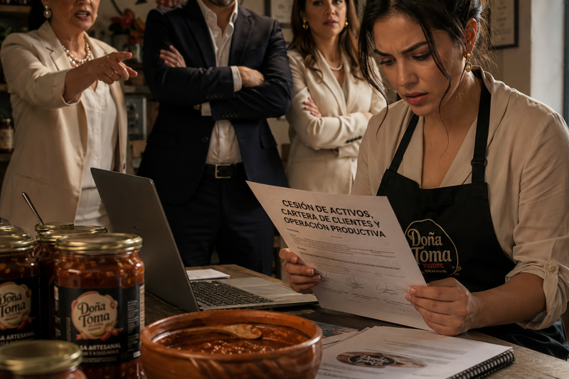 Mi familia política me dejó fuera del viaje donde pensaban vender mi fábrica, pero olvidaron que la receta, los clientes y el sabor que querían robar estaban a mi nombre…