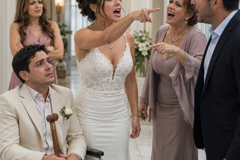 Mi hermano llegó al altar con su bastón y la familia de la novia se burló de él diciendo que todo era una broma, pero un mensaje reveló dónde tenían escondida a Lucía…