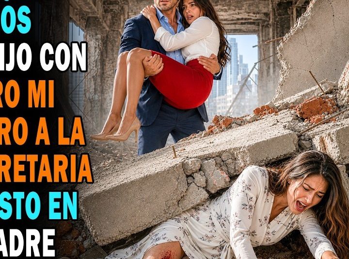 Mi esposo gritó que salvaran primero a su asistente mientras mi hijo y yo sangrábamos bajo los escombros; no sabía que mi familia ya venía en helicópteros