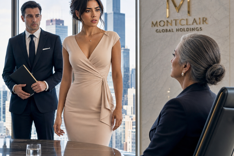 Perdí mi trabajo en Chicago y dividí mi última cena con una mujer temblando en una banca; semanas después descubrí que era la dueña del imperio que iba a despedir a miles