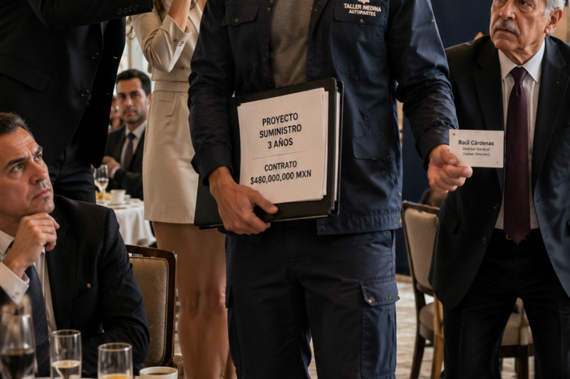 Me echaron de un desayuno empresarial por ser “maquilero pobre”, pero cuando cancelé el contrato de 480 millones, descubrieron quién sostenía todo en silencio…