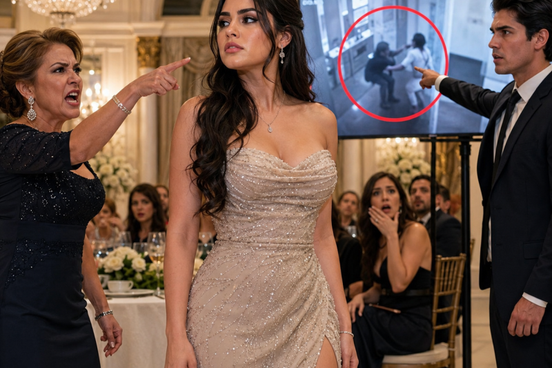 Mi mamá dijo en mi fiesta de compromiso que dejé medicina por débil; mi prometido encendió la pantalla y mostró por qué me sacaron