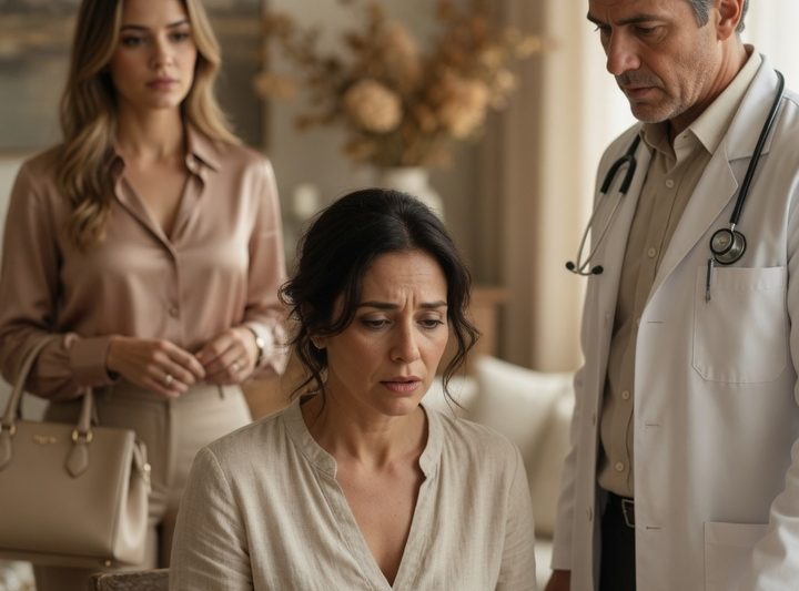 Mi esposo médico me echó de la clínica diciendo que yo solo contestaba teléfonos; al día siguiente sus pacientes VIP descubrieron quién sostenía todo…
