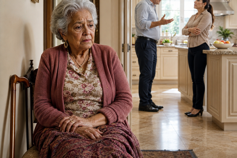 Una madre de 86 años dio todo al hijo mayor y al nieto que crió, hasta que escuchó que planeaban mandarla lejos y recordó al hijo que había despreciado por años…