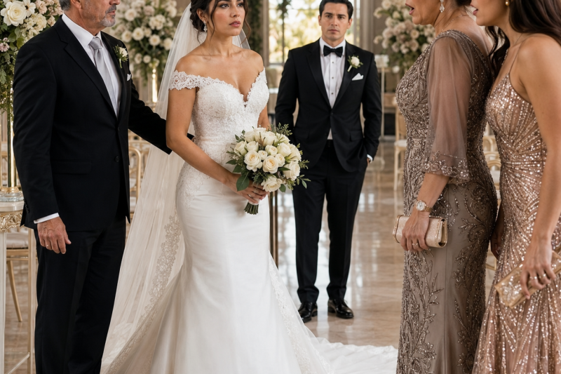 Mi mamá quitó el dinero de mi boda para dárselo a mi hermana y luego todos eligieron su fiesta; el día de mi boda entraron sin invitación y quedaron heladas