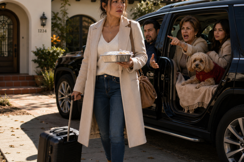 Mi esposo me bajó de mi propia camioneta en Pasadena porque su mamá dijo que el perro necesitaba mi asiento; cuando volvieron de Big Bear, la casa ya no era suya