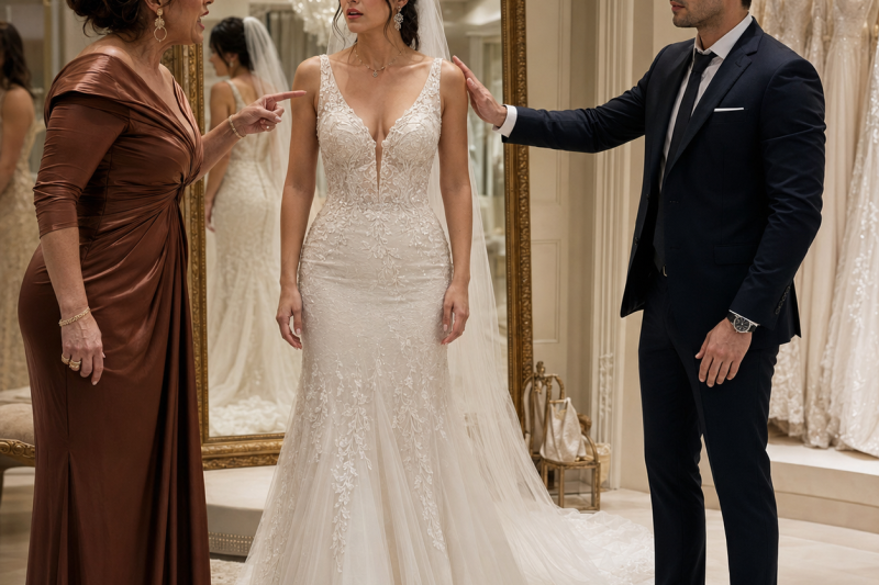 Mi mamá me pidió dinero hasta dejarme sin boda, amenazó con llevar cobradores al salón y creyó que se quedaría con todos los sobres… hasta que mi prometido habló
