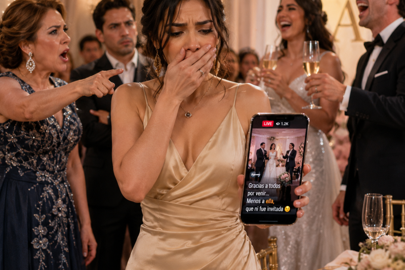Mi esposo dijo que su mamá estaba grave para que yo no fuera a la boda de su hermana; en el live escuché por qué me escondieron de todos