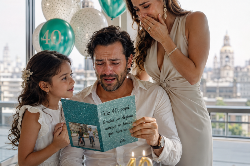 Mi suegra no empujó a mi hija fuera del salón; primero le quitó la pulsera dorada de invitada, como si una niña de 7 años pudiera colarse por accidente al cumpleaños del hombre que llamaba papá.