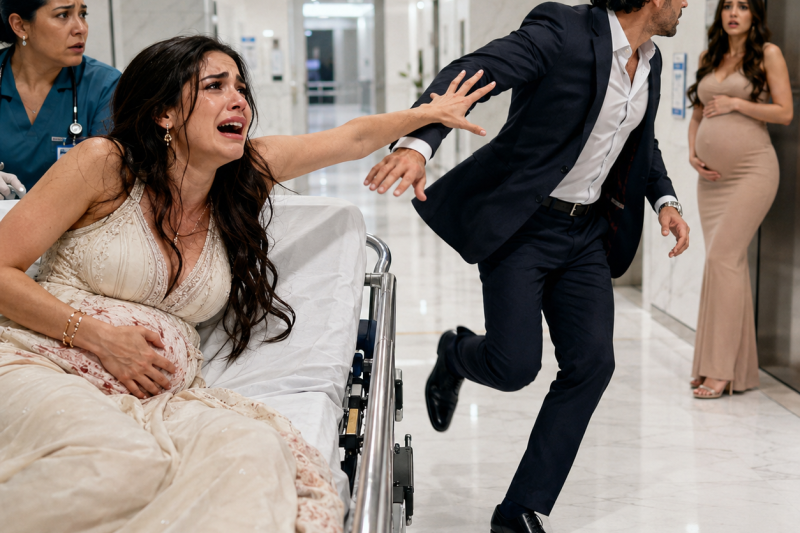 La noche que perdí a mi bebé, mi esposo me dejó en una camilla para correr detrás de otra mujer embarazada.