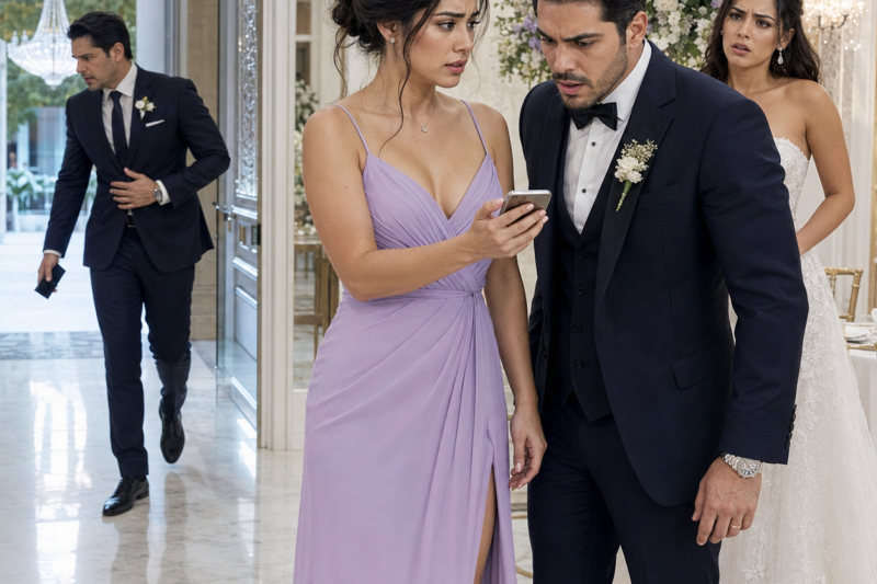 Mi prometido fingió enfermarse en la boda de mi hermana, pero al mostrarle su foto a mi cuñado descubrí por qué quería un crédito enorme a mi nombre…