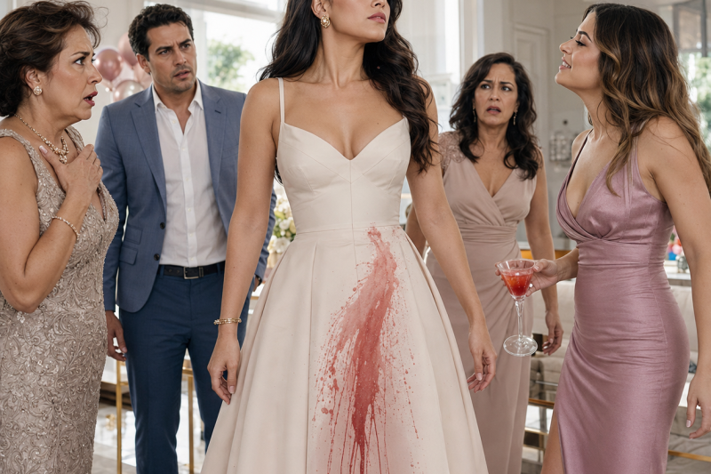 Mi sobrina derramó su mocktail rojo sobre mi vestido Carolina Herrera en mi cumpleaños y dijo: “Ahora sí pareces barata”; esa noche dejé de ser el tapete de mi familia