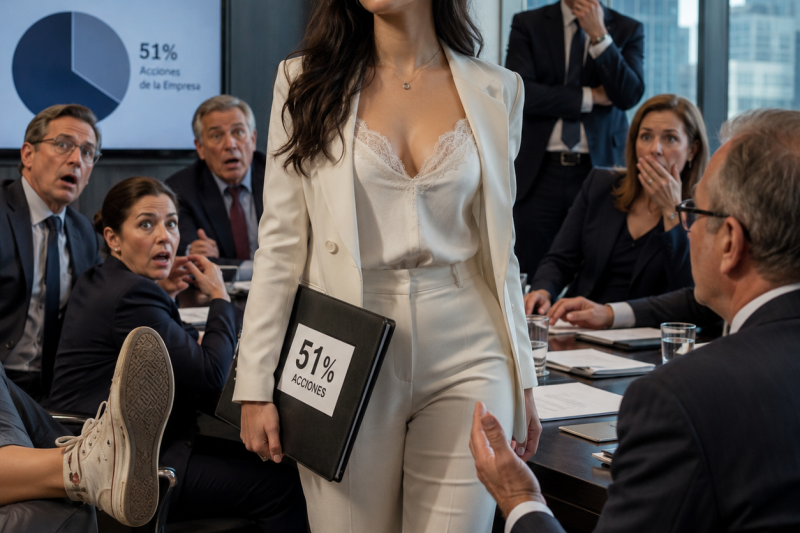 Fui a una entrevista como madre soltera y se burlaron de mis zapatos baratos; 1 semana después volví como dueña del 51% de la empresa