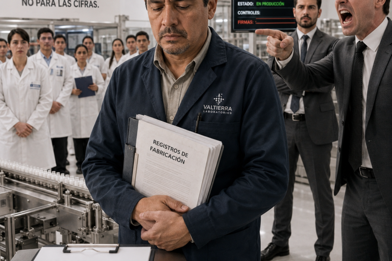 Mi jefe dijo frente a todos que un técnico con prepa no servía para fabricar medicinas; firmé mi salida en silencio, pero las cápsulas y sus registros iban a hundirlo…