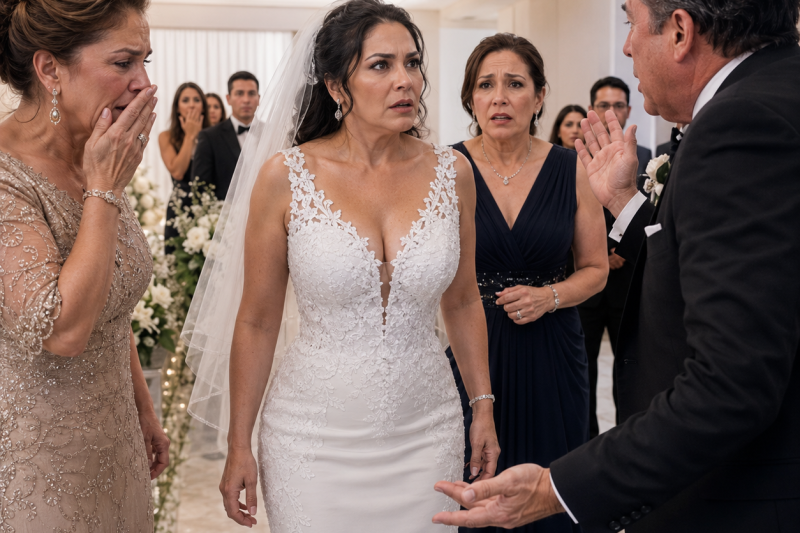 Mi novio desapareció minutos antes de la boda y todos pensaron que me había dejado por miedo, pero una cámara reveló quién se lo llevó esa noche fatal…