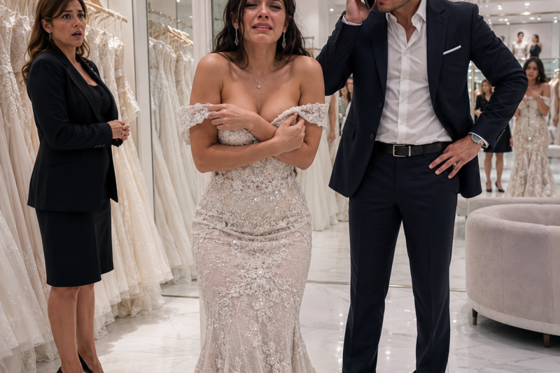 Mi prometido me obligó a quitarme el vestido frente a la vendedora y luego le dijo a mi mamá por teléfono que, si yo seguía “dándome mi lugar de cualquiera”, al día siguiente cobraría la casa de mis abuelos.